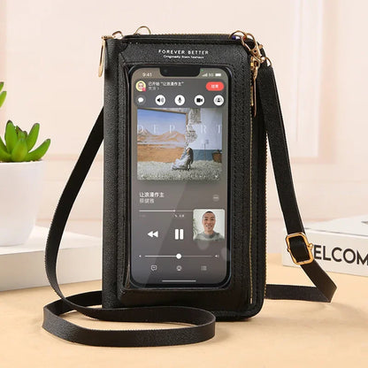 SafeTouch Bag™ | El bolso antirrobo que mantiene tu celular seguro, visible y siempre a mano.